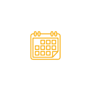 gold calendar icon 
